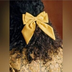 Sezane Maria De La Orden Velvet Bow NEW